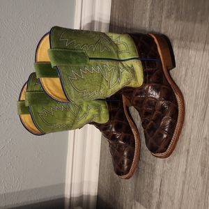 Horse Power by Anderson Bean Boys' Cowboy Boots